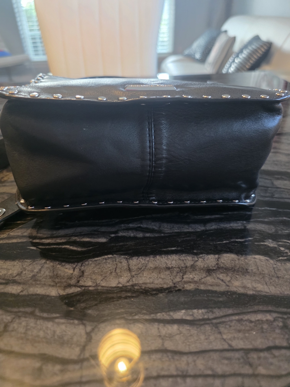 Rebecca Minkoff Crossbody Black Leather Bag Pristine Condition - Picture 6 of 9
